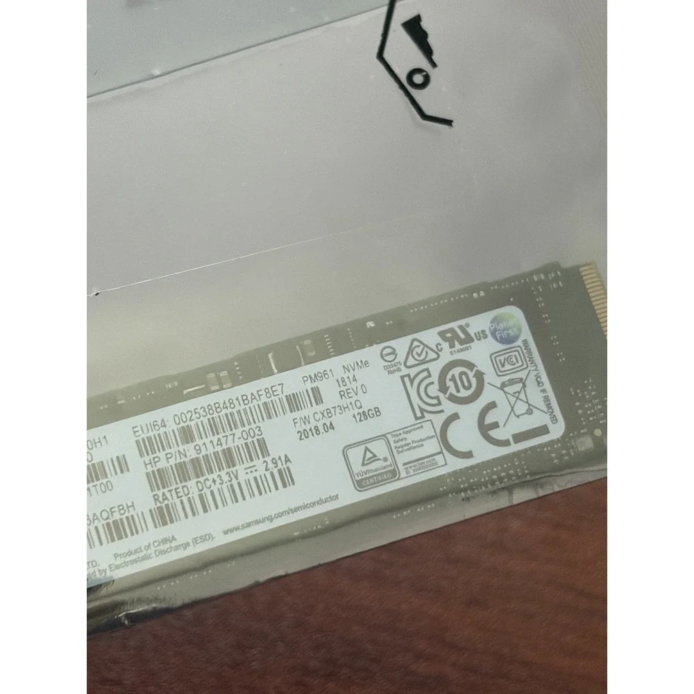 SAMSUNG MZ-VLW1280 128GB PM961 Solid State Drive Best Buy Inspected Sealed